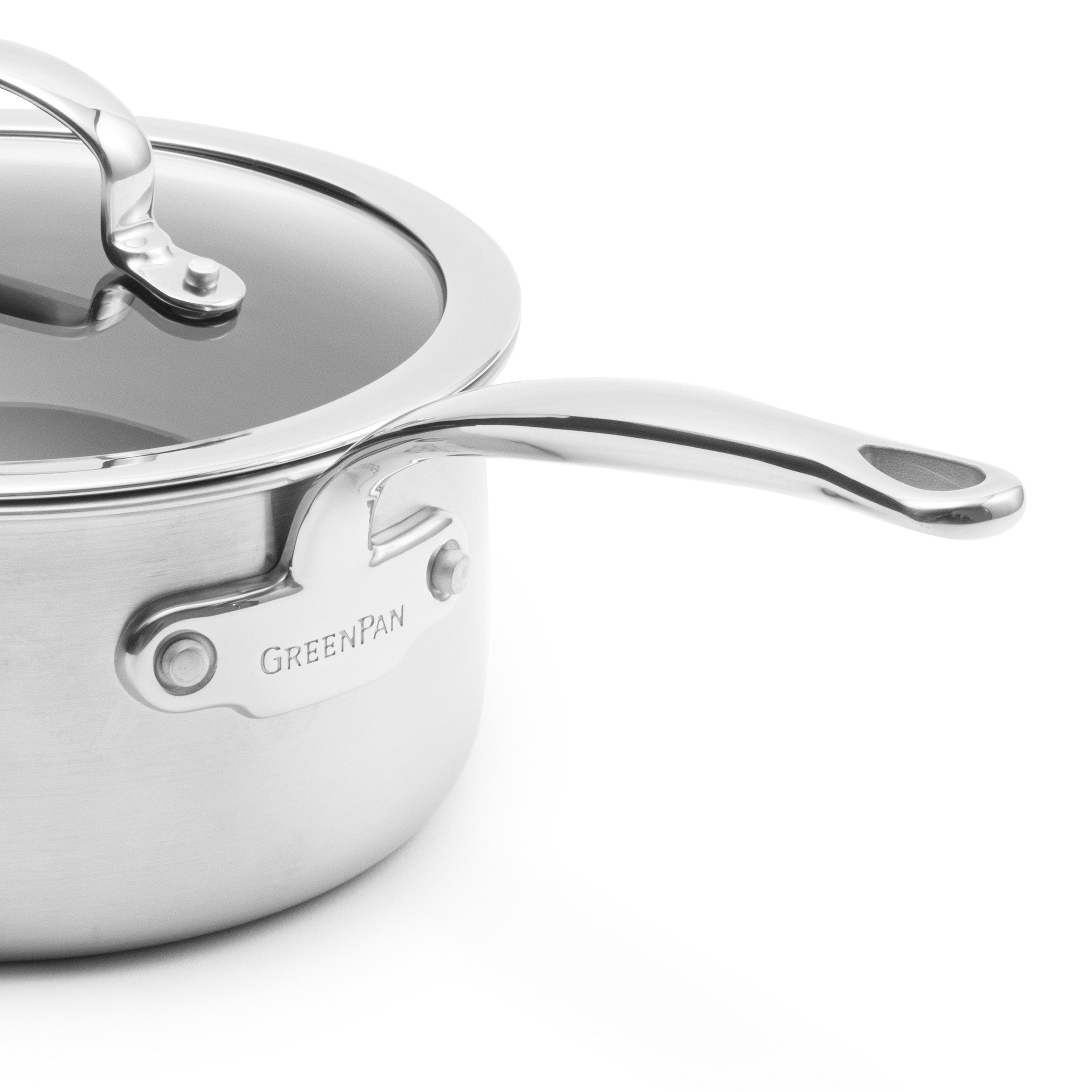 greenpan-premiere-pro-casserole-16-cm-inox-5-couches-compatible-induction-favori image 2