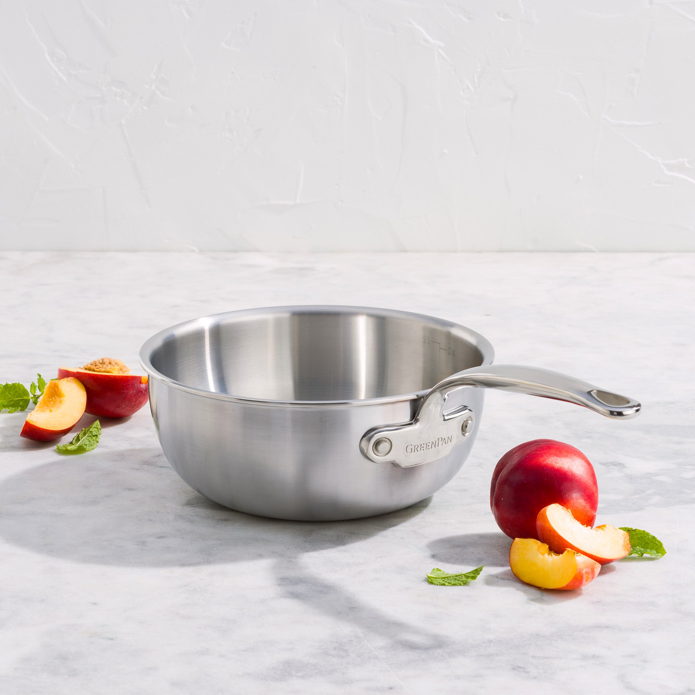 greenpan-premiere-pro-chef-casserole-20-cm-acier-inoxydable-5-couches-forme-coni image 7