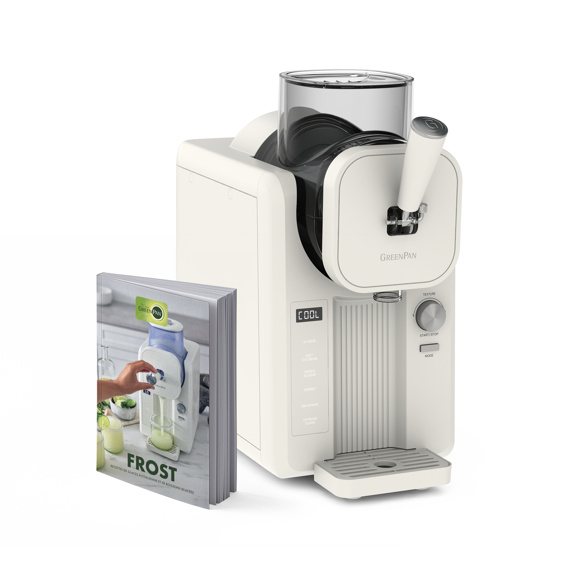 greenpan-frost-machine-glace-italienne-et-boissons-glac-es-1-87-l-avec-6-r-glage image 1