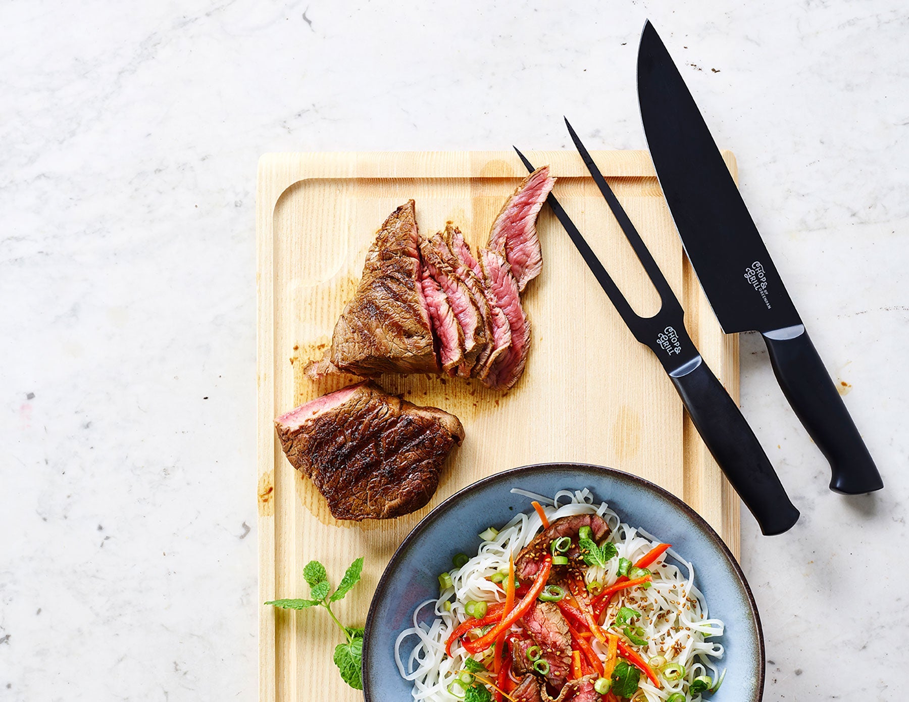 greenpan-chop-grill-couteau-santoku image 2