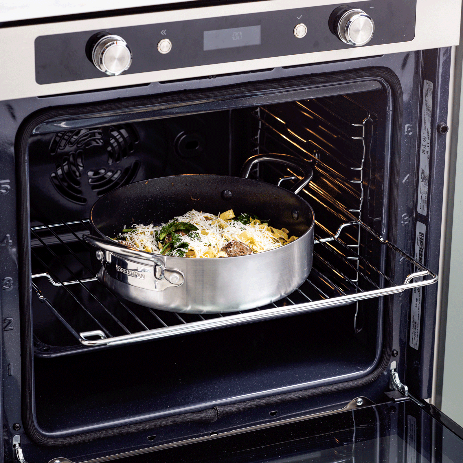 greenpan-barcelona-evershine-sauteuse-avec-couvercle-inox-3-couches-antiadh-sif- image 4