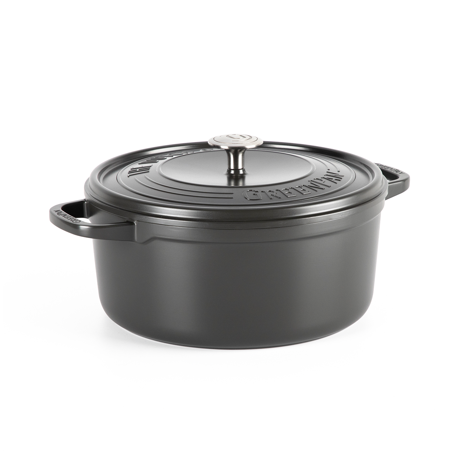 greenpan-c-leste-cocotte-26-cm-en-fonte-d-aluminium-l-g-re-design-r-tro-compatib image 1