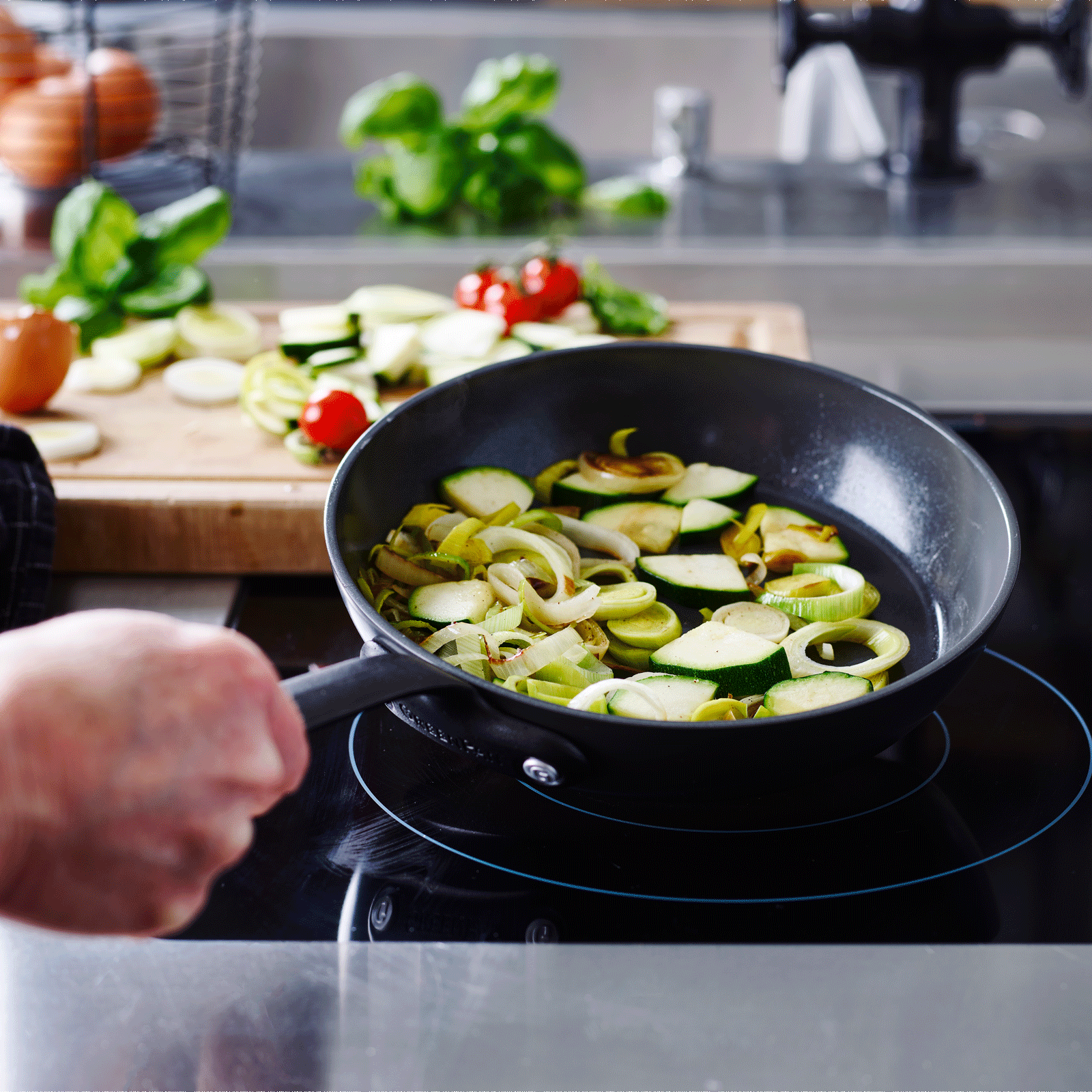 greenpan-craft-wok-acier-carbone-inspir-rev-tement-c-ramique-thermolon-sans-pfas image 7