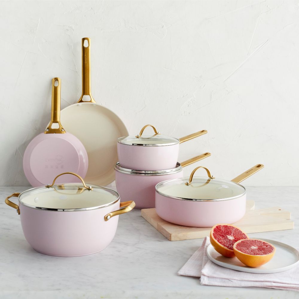 greenpan-padova-set-10-pi-ces-blush-pink-base-aluminium-forg-paisse-cuisine-clas image 2