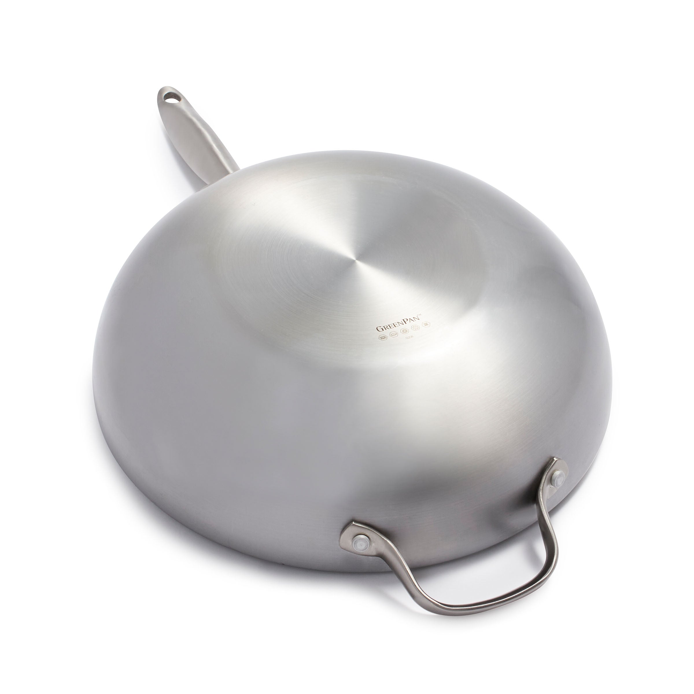 greenpan-venice-pro-evershine-wok-30-cm-avec-couvercle-inox-3-couches-anti-d-col image 3