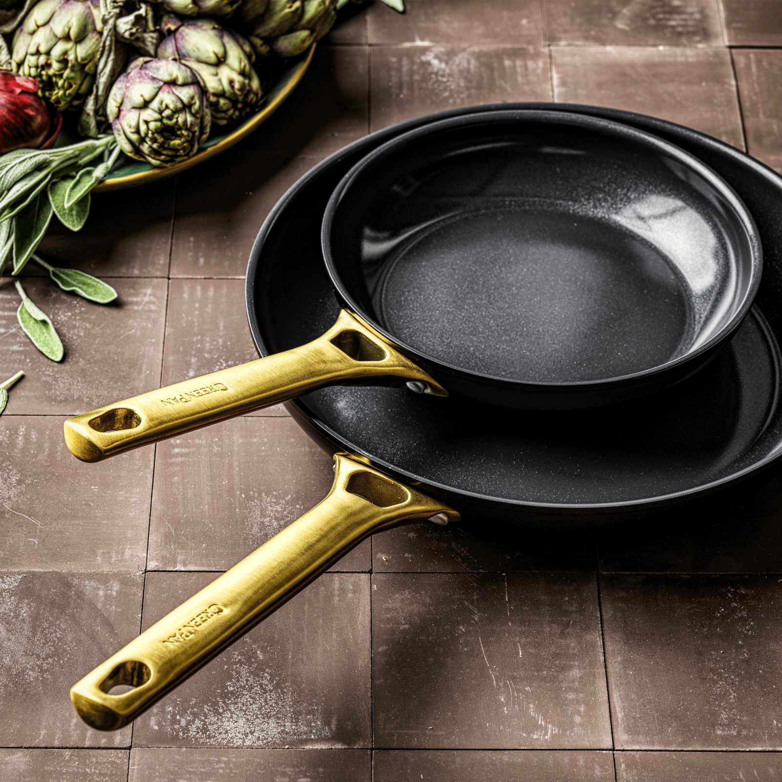 greenpan-padova-reserve-set-de-2-po-les-20-28-cm-en-aluminium-forg-avec-rev-teme image 2