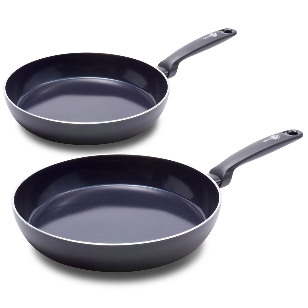 greenpan-torino-lot-de-2-po-les-24-28-cm-rev-tement-c-ramique-surface-25 image 1