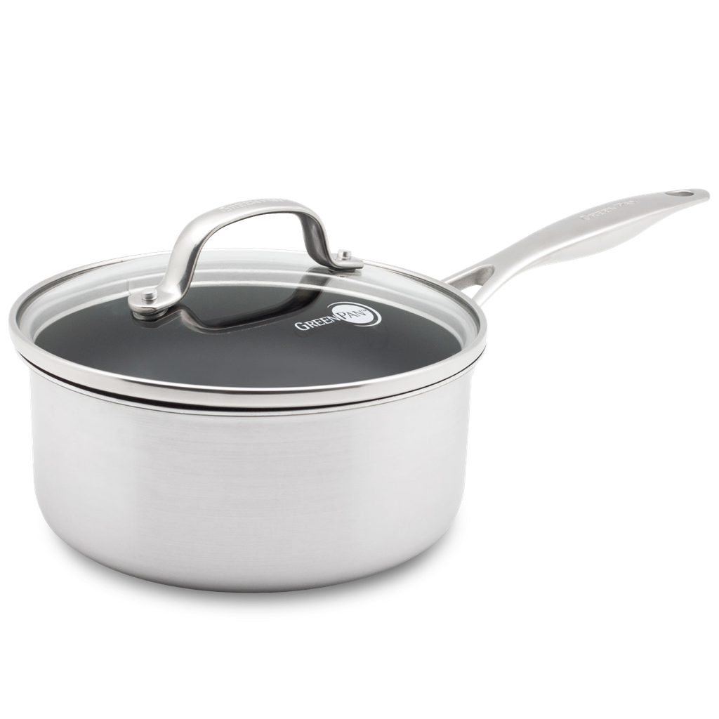greenpan-venice-pro-evershine-casserole-avec-couvercle-aluminium-tremp-induction image 1